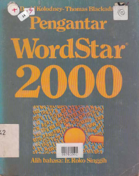 Image of PENGANTAR WORDSTAR 2000