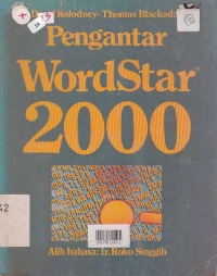 PENGANTAR WORDSTAR 2000