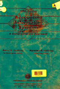 ACCOUNTING INFORMATION SYSTEMS; A Comprehensive Approach