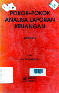 POKOK-POKOK ANALISA LAPORAN KEUANGAN