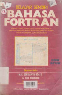 BELAJAR SENDIRI BAHASA FORTRAN