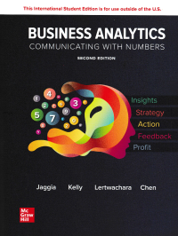 Image of BUSINESS ANALYTICS COMMUNICATING WITH NUMBERS