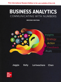 BUSINESS ANALYTICS COMMUNICATING WITH NUMBERS