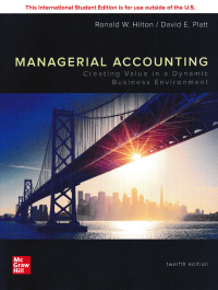 Image of MANAGERIAL ACCOUNTING : Creating Value in a Dynamic Business Environment