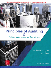 Image of PRINCIPLES OF AUDITING & OTHER ASSURANCE SERVICES
