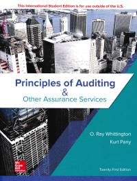 PRINCIPLES OF AUDITING & OTHER ASSURANCE SERVICES