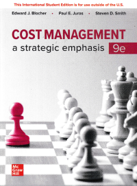 Image of COST MANAGEMENT : a Strategic Emphasis