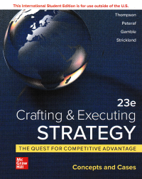 CRAFTING & EXECUTING STRATEGY : The Quest for Competitive Advantege