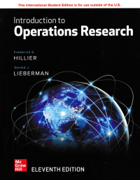 INTRODUCTION OPERATIONS RESEARCH