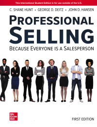 PROFESSIONAL SELLING BECAUSE EVERYONE IS A SALESPERSON