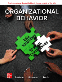 Image of ORGANIZATIONAL BEHAVIOR : Real Solutions to Real Challenges