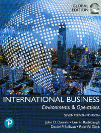 Image of INTERNATIONAL BUSINESS : Environments & Operations