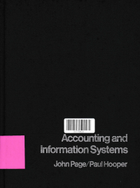 Image of ACCOUNTING AND INFORMATION SYSTEMS