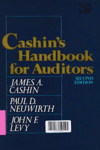 CASHIN'S HANBOOK FOR AUDITORS- SECOND EDITION