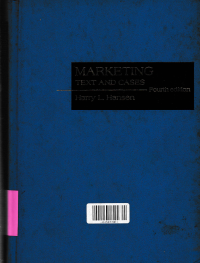 Image of MARKETING : Text and Cases