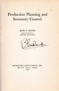Image of PRODUCTION PLANNING AND INVENTORY CONTROL