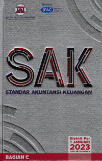 Image of STANDAR AKUNTANSI KEUANGAN ( Bagian C ): Efektif Per 1 Januari 2023