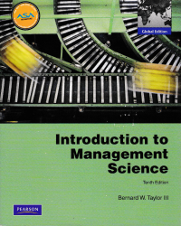 INTRODUCTION TO MANAGEMENT SCIENCE