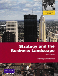 STRATEGY AND THE BUSINESS LANDSCAPE