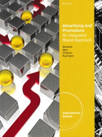 Image of ADVERTISING AND PROMOTIONS AN INTEGRATED BRAND APPROACH
