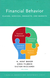 Image of FINANCIAL BEHAVIOR : Player, Services, Products and Markets