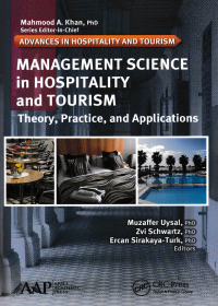 Image of MANAGEMENT SCIENCE IN HOSPITALITY AND TOURISM : Theory, Practice, and Applications