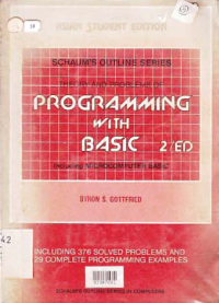 Image of THEORY AND PROBLEMS OF PROGRAMMING WITH BASIC INCLUDING MICROCOMPUTER BASIC