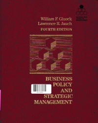 Image of BUSINESS POLICY AND STRATEGIC MANAGEMENT