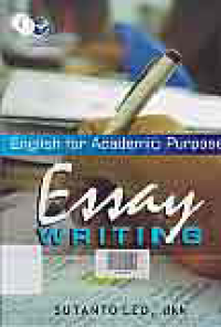 Image of ENGLISH FOR ACADEMIC PURPOSE: Essay Writing