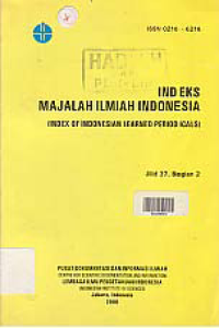 Image of INDEKS MAJALAH ILMIAH INDONESIA (Index of Indonesian Learned Periodicals)