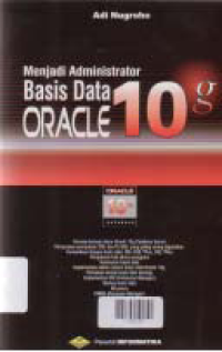 Image of MENJADI ADMINISTRATOR BASIS DATA ORACLE 10 g
