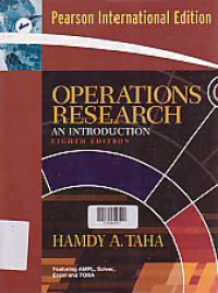 Image of OPERATIONS RESEARCH AN INTRODUCTION + CD