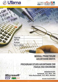Image of MODUL PRAKTIKUM AKUNTANSI BIAYA + Buku Kerja (D3-Ak)