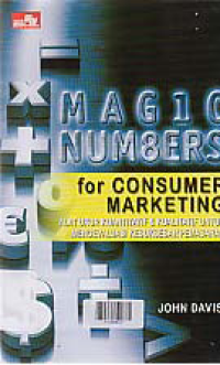 Image of MAGIC NUMBERS FOR CONSUMER MARKETING
