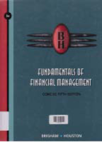 Image of FUNDAMENTALS OF FINANCIAL MANAGEMENT