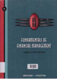 FUNDAMENTALS OF FINANCIAL MANAGEMENT