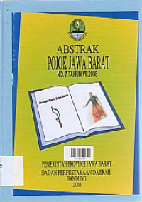 Image of ABSTRAK POJOK JAWA BARAT NO.7 TAHUN VII 2008
