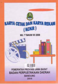 KARYA CETAK DAN KARYA REKAM (KCKR) NO.7 TAHUN VII 2008