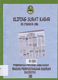 KLIPING SURAT KABAR NO.2 TAHUN VII 2008