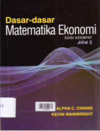 Image of DASAR-DASAR MATEMATIKA EKONOMI (Jilid 2)