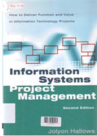 Image of INFORMATION SYSTEMS PROJECT MANAGEMENT