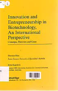 Image of INNOVATION AND ENTREPRENEURSHIP IN BIOTECHNOLOGY, AN INTERNATIONAL PERSPECTIVE