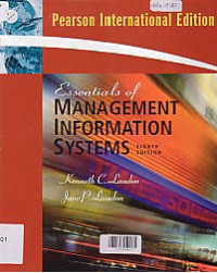 Image of ESSENTIALS OF MANAGEMENT INFORMATION SYSTEMS