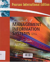 ESSENTIALS OF MANAGEMENT INFORMATION SYSTEMS