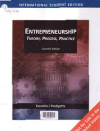 Image of ENTREPRENEURSHIP: Theory, Process, Practice