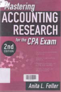 Image of MASTERING ACCOUNTING RESEARCH FOR CPA EXAM