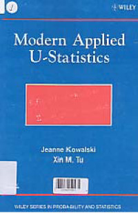Image of MODERN APPLIED U-STATISTICS