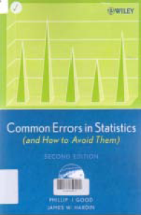Image of COMMON ERRORS IN STATISTICS ( AND HOW TO AVOID THEM )