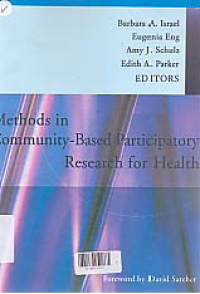 Image of METHODS IN COMMUNITY-BASED PARTICIPATORY RESEARCH FOR HEALTH