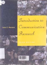 INTRODUCTION TO COMMUNICATION RESEARCH